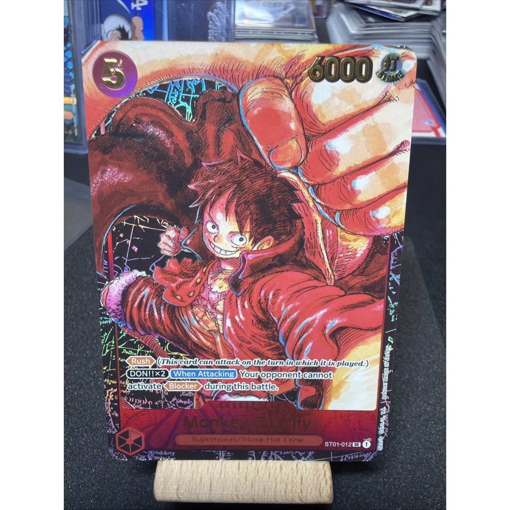 Bandai Monkey D. Luffy ST01-012 SR Foil Alt Art EN Awakening of the New Era GB